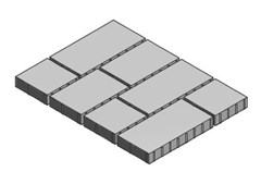 DITON PAVÉ 1 (3 formáty) přírodní 8cm